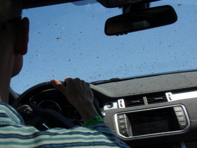 Tuhle polohu jsem nazval polohou startujícího boeinga - i když natahuju krk jako žirafa, stejně nevidím kam jedu, ale hlavně že vůbec jedu :-D