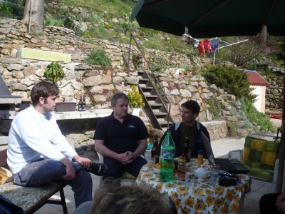 Mošák, Hawk a Carlos (zleva)