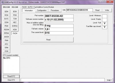 ELMCONFIG FACM