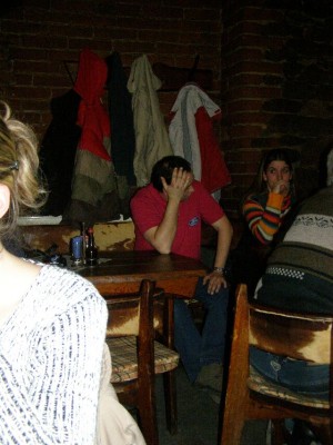 Vážný rozhovor či únava